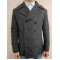 Мъжко палто в тъмносив цвят