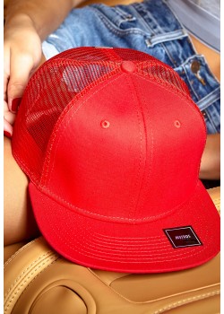 Шапка с козирка в червено MoneyClip Trucker Snapback Cap Шапка с козирка в червено MoneyClip Trucker Snapback Cap
