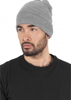 Шапка бийни в сив цвят Heavyweight Long Beanie Шапка бийни в сив цвят Heavyweight Long Beanie