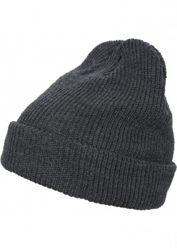 Шапка бийни в тъмносив цвят Long Knit Beanie Шапка бийни в тъмносив цвят Long Knit Beanie
