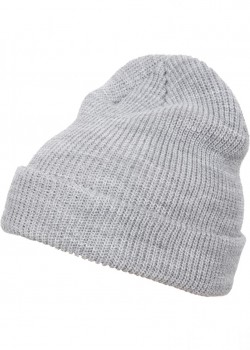 Шапка бийни в сив цвят Long Knit Beanie  Шапка бийни в сив цвят Long Knit Beanie