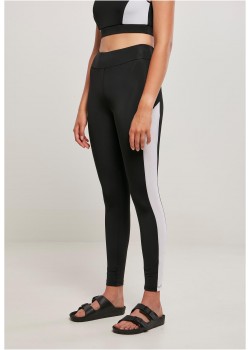 Дамски клин в черен цвят Urban Classics  Block leggings. Дамски клин в черен цвят Urban Classics  Block leggings.