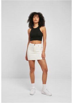 Дънкова пола в бял цвят Ladies Denim Mini Skirt  Дънкова пола в бял цвят Ladies Denim Mini Skirt