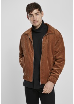 Мъжко яке в кафяво Urban Classics Boxy Corduroy