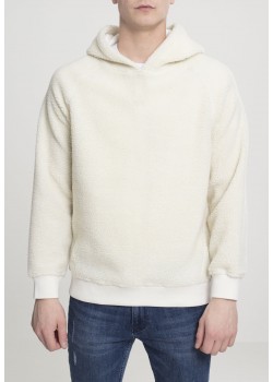 Мъжки пухкав суичър  в бяло Sherpa offwhite Мъжки пухкав суичър  в бяло Sherpa offwhite