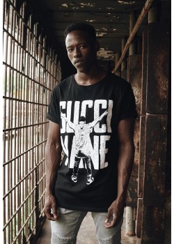 Мъжка бяла тениска Merchcode Gucci Mane Victory Мъжка бяла тениска Merchcode Gucci Mane Victory