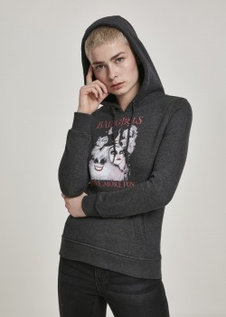 Дамски сив суичър MERCHCODE Bad Girls Have More Fun Дамски сив суичър MERCHCODE Bad Girls Have More Fun