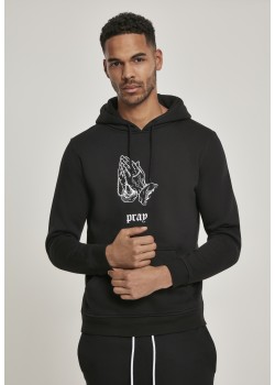 Мъжки черен суичър Mister Tee Dark Pray  Мъжки черен суичър Mister Tee Dark Pray