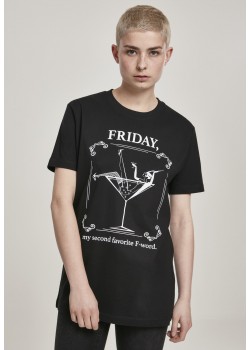 Дамска тениска Mister Tee F-Word в черен цвят Дамска тениска Mister Tee F-Word в черен цвят