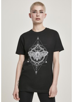 Дамска тениска Mister Tee Moth в черен цвят Дамска тениска Mister Tee Moth в черен цвят