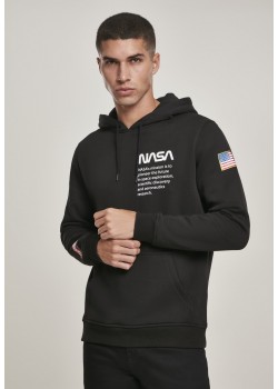 Мъжки суичър Mister Tee NASA Definition в черно Мъжки суичър Mister Tee NASA Definition в черно