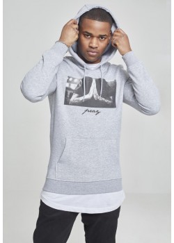 Мъжки суичър Mister Tee Pray в светлосив цвят Мъжки суичър Mister Tee Pray в светлосив цвят
