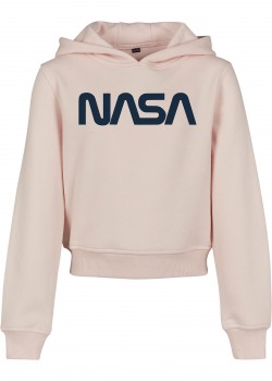 Детски суичър в розов цвят Mister Tee Kids NASA Детски суичър в розов цвят Mister Tee Kids NASA