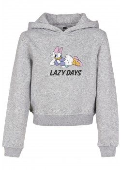 Детски суичър в сив цвят Mister Tee Kids Daisy Duck Lazy  Детски суичър в сив цвят Mister Tee Kids Daisy Duck Lazy