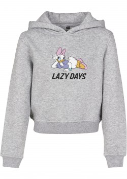 Детски суичър в сив цвят Mister Tee Kids Daisy Duck Lazy  Детски суичър в сив цвят Mister Tee Kids Daisy Duck Lazy