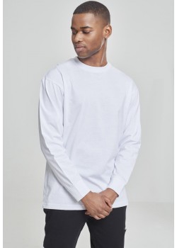 Мъжка блуза Urban Classics Tall в бяло