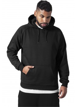 Мъжки изчистен черен суичър Urban Classics Black TB014 Мъжки изчистен черен суичър Urban Classics Black TB014