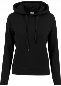 Дамски суичър в черно Urban Classics Ladies Hoody  Дамски суичър в черно Urban Classics Ladies Hoody