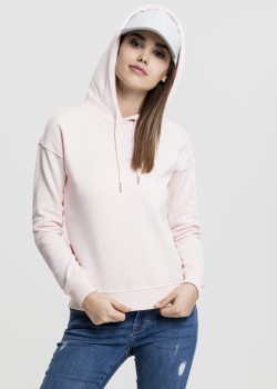 Дамски суичър в розово Urban Classics Ladies Hoody Дамски суичър в розово Urban Classics Ladies Hoody