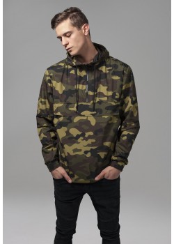 Мъжко яке ветровка в камуфлаж Urban Classics woodcamo Мъжко яке ветровка в камуфлаж Urban Classics woodcamo