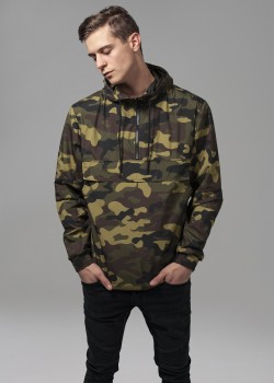Мъжко яке ветровка в камуфлаж Urban Classics woodcamo Мъжко яке ветровка в камуфлаж Urban Classics woodcamo