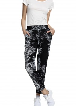 Дамски панталони Urban Classics Ladies Beach Pants limb  Дамски панталони Urban Classics Ladies Beach Pants limb