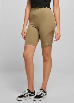 Дамски къс клин в цвят каки Ladies High Waist Shorts  Дамски къс клин в цвят каки Ladies High Waist Shorts