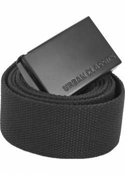 Дълъг черен колан Urban Classics Long Canvas Belt Дълъг черен колан Urban Classics Long Canvas Belt