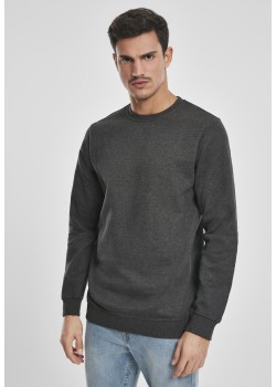 Мъжка блуза Urban Classics Basic в сив цвят