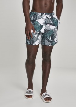 Мъжки плувни шорти Urban Classics Pattern palm leaves Мъжки плувни шорти Urban Classics Pattern palm leaves