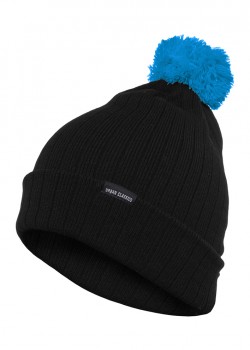 Зимна шапка бийни Contrast Bobble Beanie blk/tur Зимна шапка бийни Contrast Bobble Beanie blk/tur