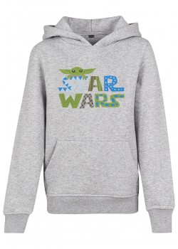 Детски суичър в сиво Mister Tee Star Wars Colorful