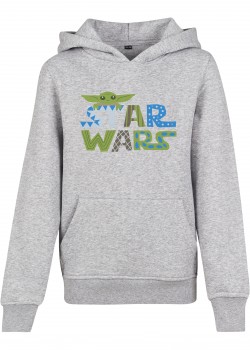 Детски суичър в сиво Mister Tee Star Wars Colorful