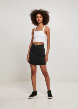 Дънкова пола в черен цвят Ladies Denim Mini Skirt  Дънкова пола в черен цвят Ladies Denim Mini Skirt