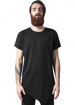 Мъжка дълга тениска в черно Asymetric Long Tee Мъжка дълга тениска в черно Asymetric Long Tee