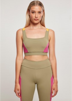 Спортен сутиен в каки цвят Urban Classics Спортен сутиен в каки цвят Urban Classics