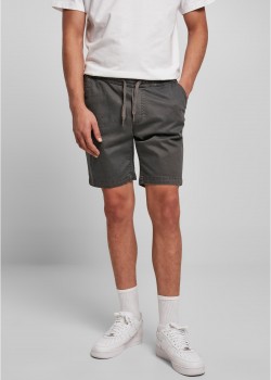 Мъжки къси гащи в сиво Stretch Twill Joggshorts Мъжки къси гащи в сиво Stretch Twill Joggshorts