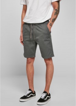 Мъжки къси панталони в тъмносиво Stretch Twill Joggshorts Мъжки къси панталони в тъмносиво Stretch Twill Joggshorts