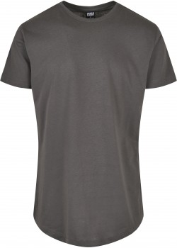 Мъжка дълга тъмносива тениска Urban Classics Shaped Long darkshadow Мъжка дълга тъмносива тениска Urban Classics Shaped Long darkshadow