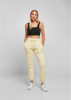 Дамско спортно долнище в светложълт цвят Ladies High Waist Pants Дамско спортно долнище в светложълт цвят Ladies High Waist Pants