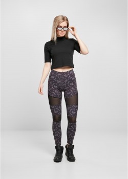 Дамски дълъг клин Ladies Leggings blackpaisley Дамски дълъг клин Ladies Leggings blackpaisley