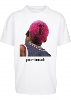 Мъжка тениска в бял цвят Mister Tee Power Forward Мъжка тениска в бял цвят Mister Tee Power Forward