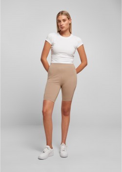 Дамски къс клин в бежов цвят Ladies High Waist Shorts  Дамски къс клин в бежов цвят Ladies High Waist Shorts