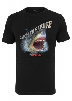 Мъжка тениска в черен цвят Mister Tee Catch the Wave Мъжка тениска в черен цвят Mister Tee Catch the Wave