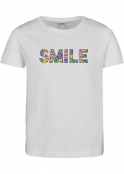 Детска тениска в бял цвят Mister Tee Colorful Smile Short Sleeve
