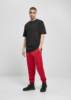 Мъжко долнище в червен цвят Urban Classics Basic Sweatpants 2.0 