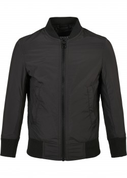 Детски бомбър в черен цвят Urban Classics