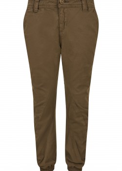 Детски спортен панталон в масленозелен цвят Urban Classics