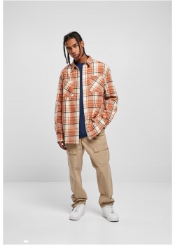 Мъжка дълга карирана риза Long Shirt Мъжка дълга карирана риза Long Shirt