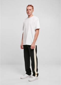 Мъжко долнище в черен цвят Striped Track Pants